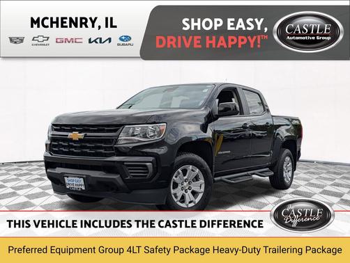 Black 2021 Chevrolet Colorado LT