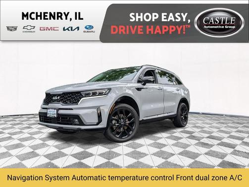 Wolf Gray 2022 Kia Sorento SX