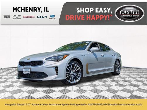 Silky Silver 2018 Kia Stinger Premium