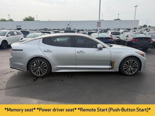 Silky Silver 2018 Kia Stinger Premium