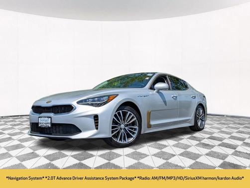 Silky Silver 2018 Kia Stinger Premium