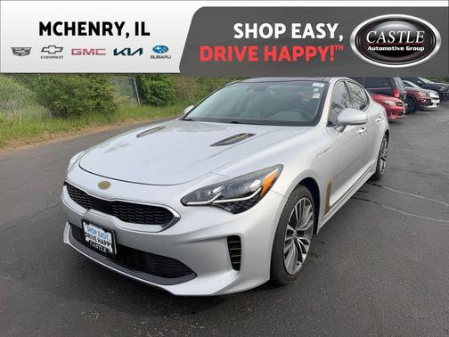 Silky Silver 2018 Kia Stinger Premium