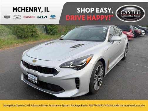 Silky Silver 2018 Kia Stinger Premium