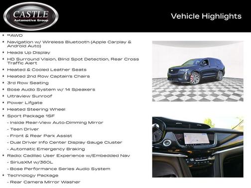 2023 Cadillac XT6 Sport AWD