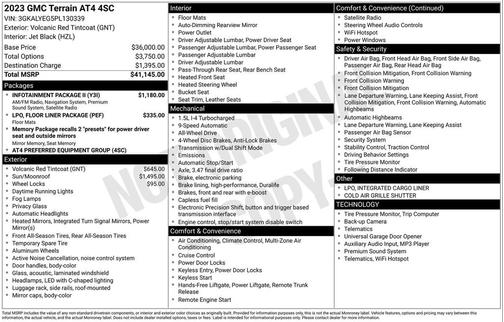 2023 GMC Terrain AWD AT4