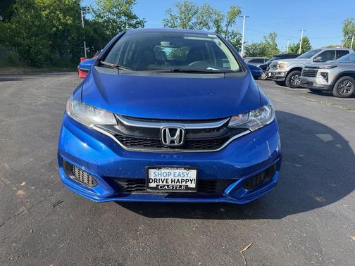 Aegean Blue Metallic 2019 Honda Fit LX