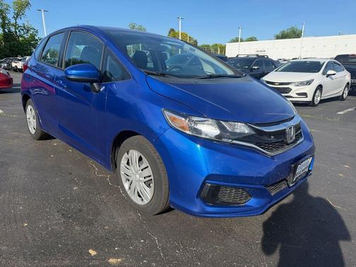 Aegean Blue Metallic 2019 Honda Fit LX