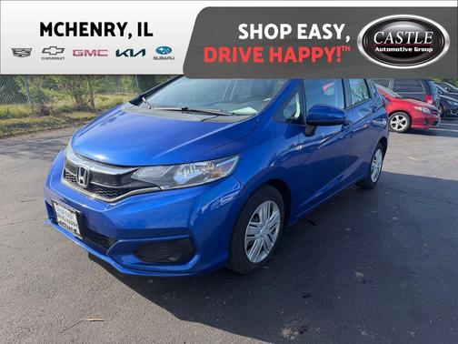 Aegean Blue Metallic 2019 Honda Fit LX