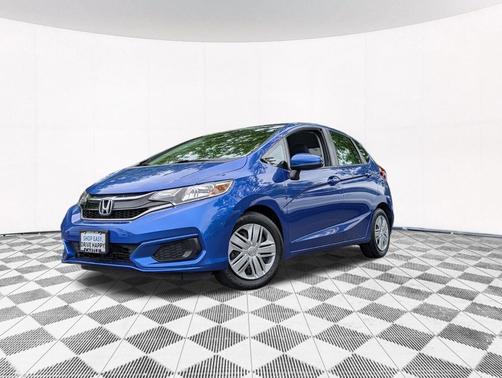 Aegean Blue Metallic 2019 Honda Fit LX