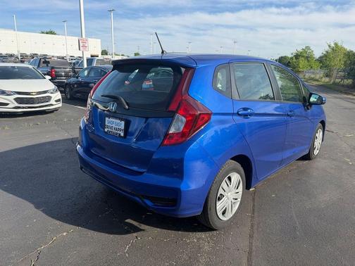 Aegean Blue Metallic 2019 Honda Fit LX