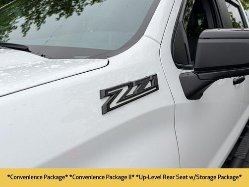 Summit White 2025 Chevrolet Silverado 1500 LT Trail Boss