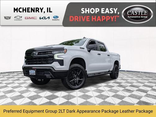 Summit White 2025 Chevrolet Silverado 1500 LT Trail Boss
