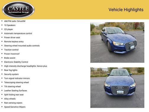 2015 Audi A3 2.0T Premium