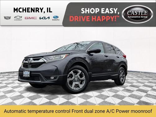 Gray 2019 Honda CR-V EX
