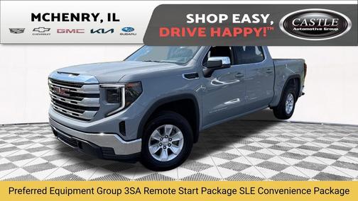 Thunderstorm Gray 2024 GMC Sierra 1500 SLE