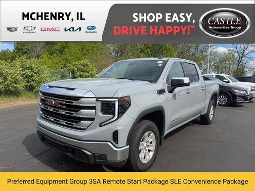 Thunderstorm Gray 2024 GMC Sierra 1500 SLE