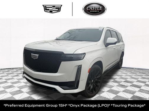 Crystal White Tricoat 2023 Cadillac Escalade Sport Platinum