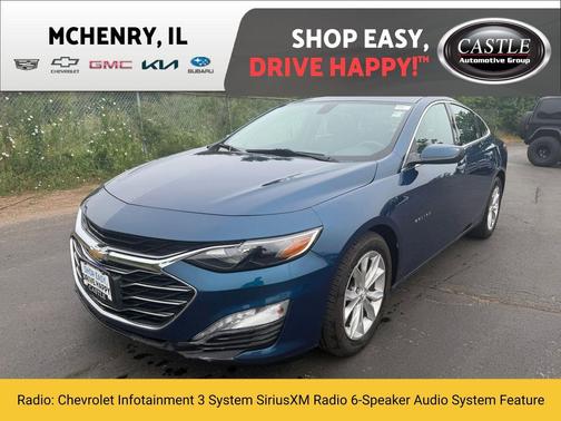 Pacific Blue Metallic 2019 Chevrolet Malibu LT