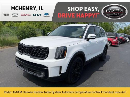 Glacial White Pearl 2025 Kia Telluride SX X-Line