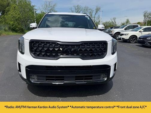Glacial White Pearl 2025 Kia Telluride SX X-Line