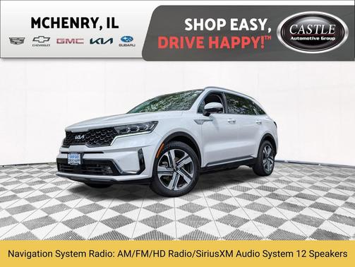 Snow White Pearl 2023 Kia Sorento Plug-In Hybrid SX Prestige