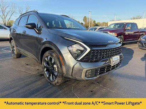 Gravity Gray 2023 Kia Sportage X-Line