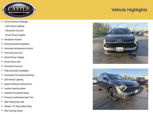 Gravity Gray 2023 Kia Sportage X-Line
