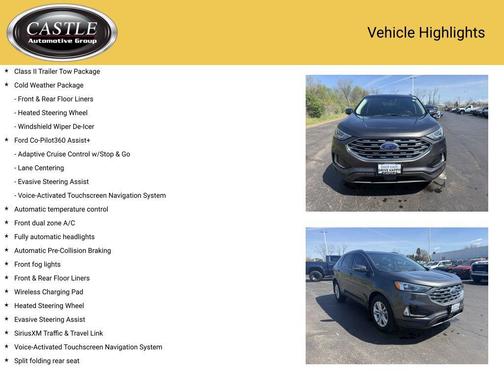 Magnetic Metallic 2020 Ford Edge SEL