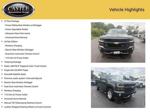 Graphite Metallic 2017 Chevrolet Silverado 1500 2LT