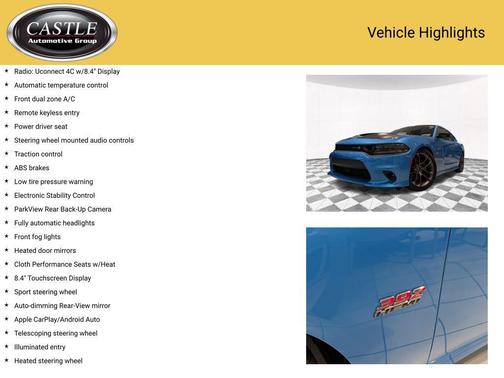 B5 Blue Pearlcoat 2023 Dodge Charger R/T Scat Pack