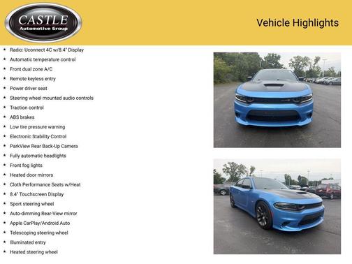 B5 Blue Pearlcoat 2023 Dodge Charger R/T Scat Pack