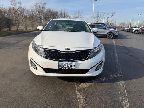 Snow White Pearl 2014 Kia Optima LX