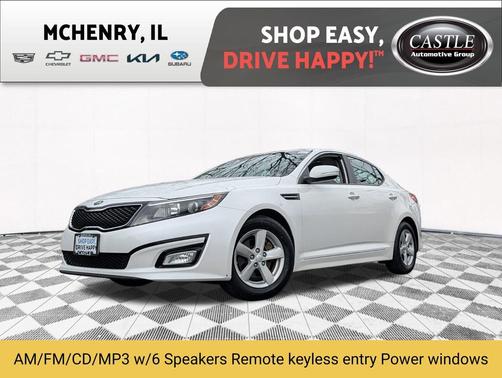 Snow White Pearl 2014 Kia Optima LX