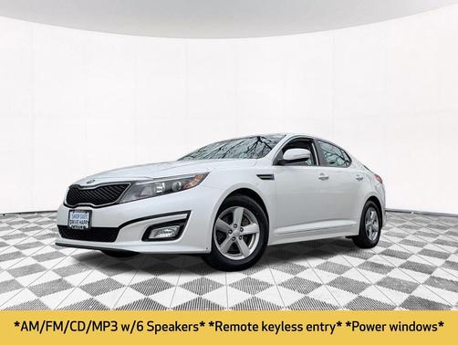 Snow White Pearl 2014 Kia Optima LX