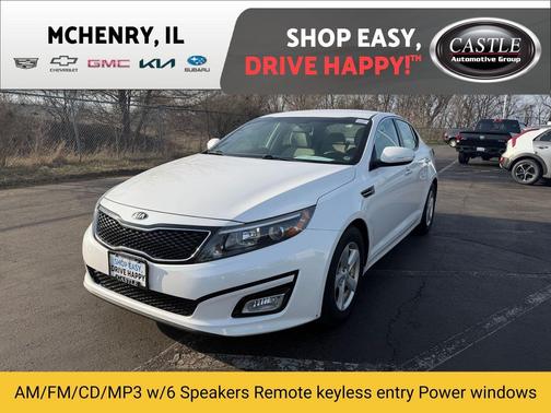 Snow White Pearl 2014 Kia Optima LX