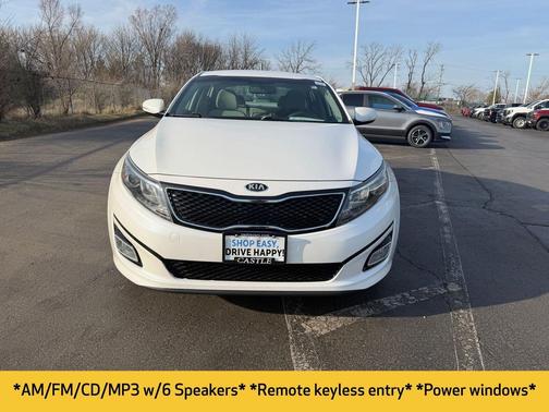 Snow White Pearl 2014 Kia Optima LX