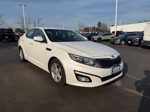 Snow White Pearl 2014 Kia Optima LX