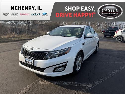 Snow White Pearl 2014 Kia Optima LX