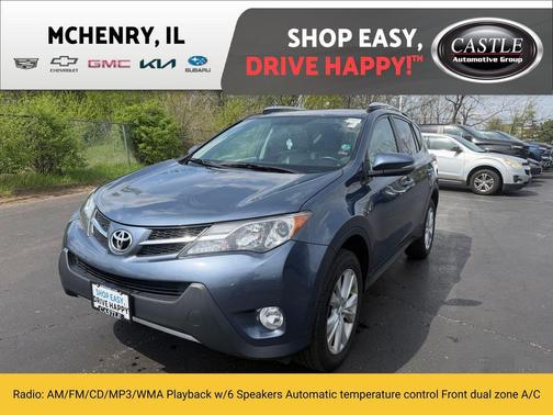 Shoreline Blue Pearl 2013 Toyota RAV4 Limited