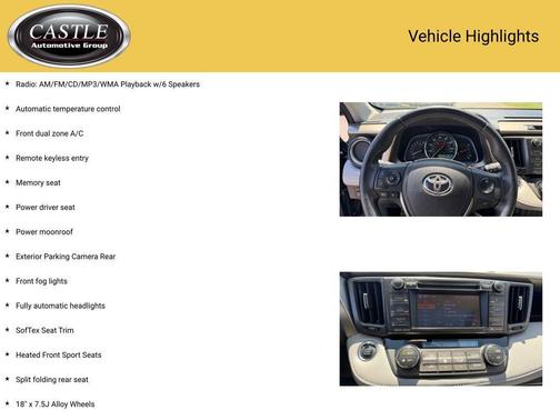 Shoreline Blue Pearl 2013 Toyota RAV4 Limited