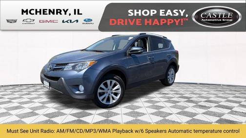 Shoreline Blue Pearl 2013 Toyota RAV4 Limited