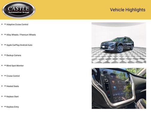 Crystal Black Silica 2025 Subaru Outback Premium