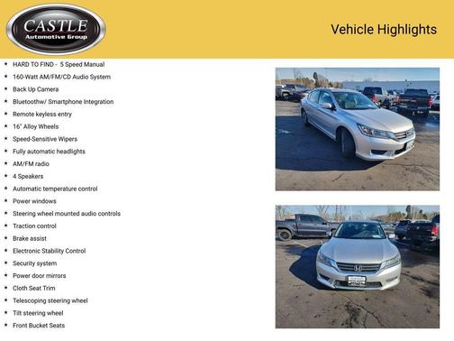 2015 Honda Accord LX