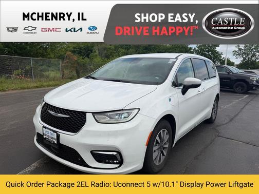 Bright White Clearcoat 2023 Chrysler Pacifica Hybrid Touring L