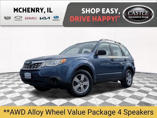Marine Blue Pearl 2011 Subaru Forester 2.5 X