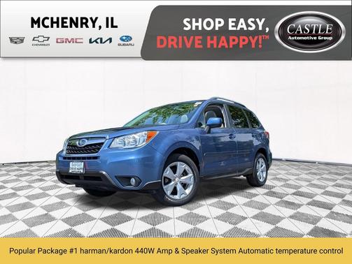 Quartz Blue Pearl 2015 Subaru Forester 2.5i Limited