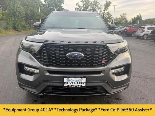 Carbonized Gray Metallic 2023 Ford Explorer ST