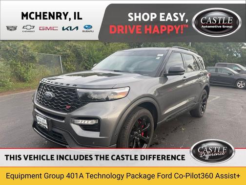 Carbonized Gray Metallic 2023 Ford Explorer ST