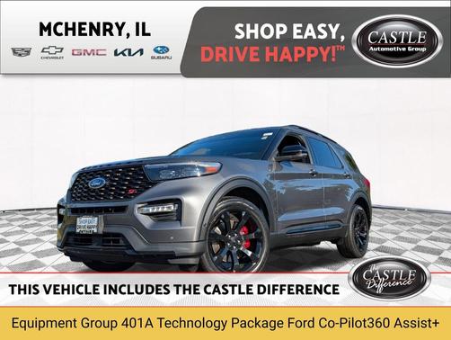 Carbonized Gray Metallic 2023 Ford Explorer ST