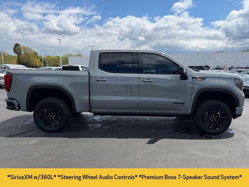 Thunderstorm Gray 2024 GMC Sierra 1500 AT4